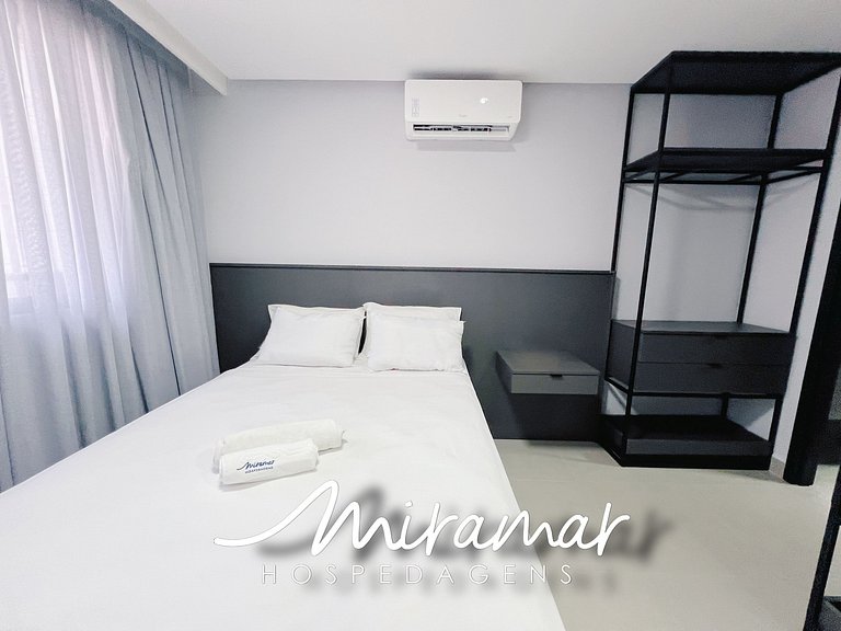 Lindo Flat no Way Tambaú p/ 3 Pessoas - MH