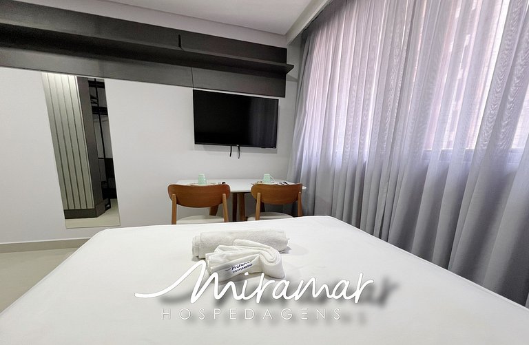 Lindo Flat no Way Tambaú p/ 3 Pessoas - MH