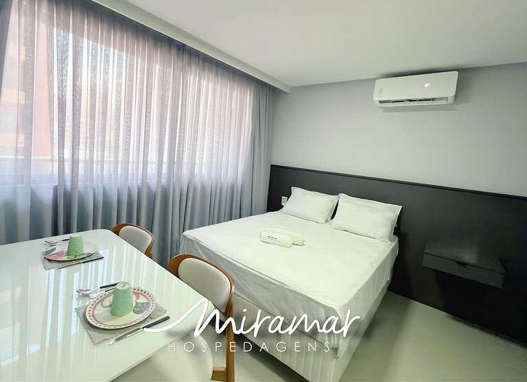 Lindo Flat no Way Tambaú p/ 3 Pessoas - MH