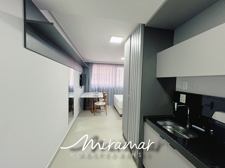 Lindo Flat no Way Tambaú p/ 3 Pessoas - MH