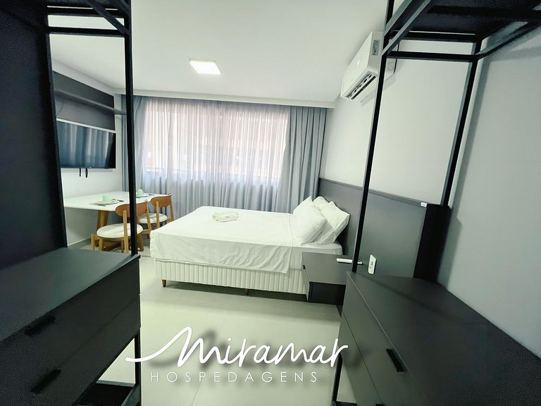 Lindo Flat no Way Tambaú p/ 3 Pessoas - MH