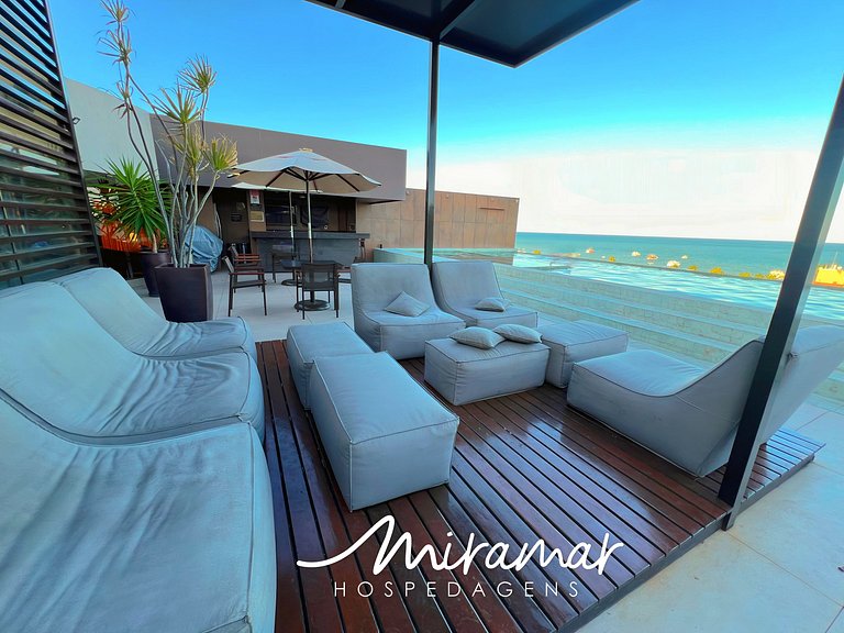 Confortável Apt com Terraço no Holandas Prime