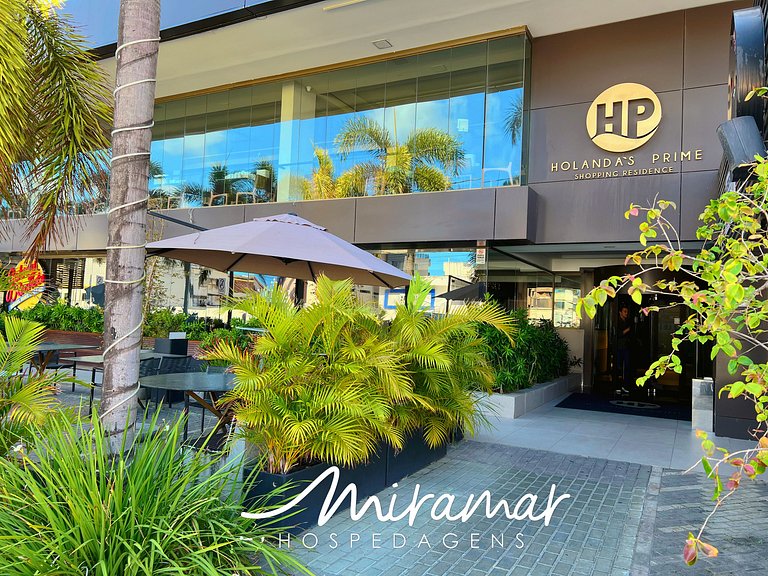 Confortável Apt com Terraço no Holandas Prime