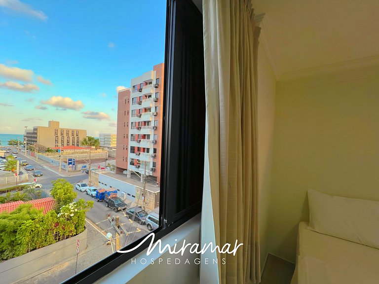 Apartamento c/ para o Vista Mar em Manaira