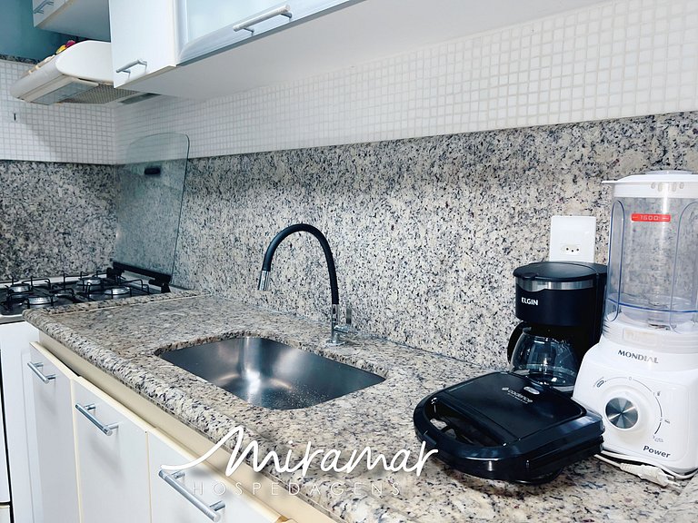 Apartamento c/ Vista p/ o Mar em Manaira