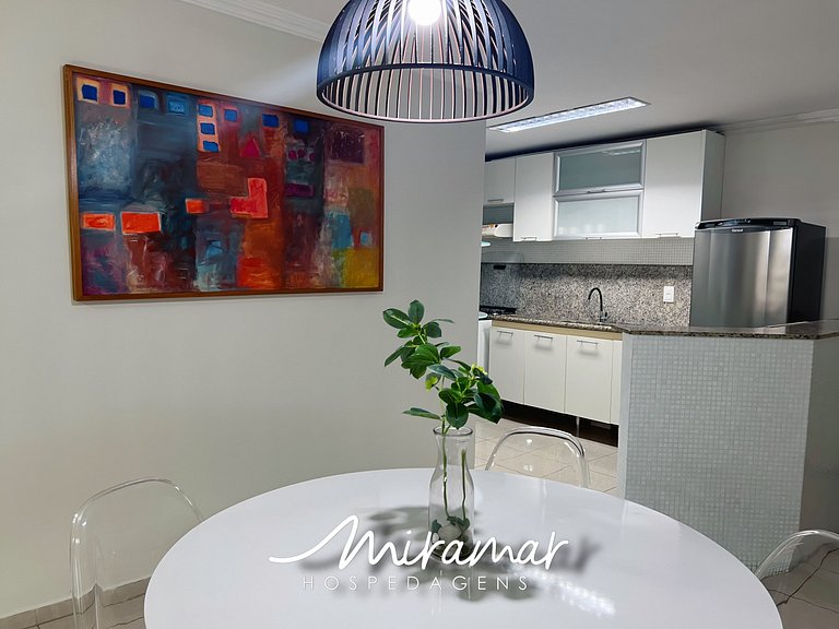 Apartamento c/ Vista p/ o Mar em Manaira
