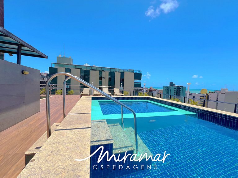Apartamento com Vista p/o Mar-Cabo Branco