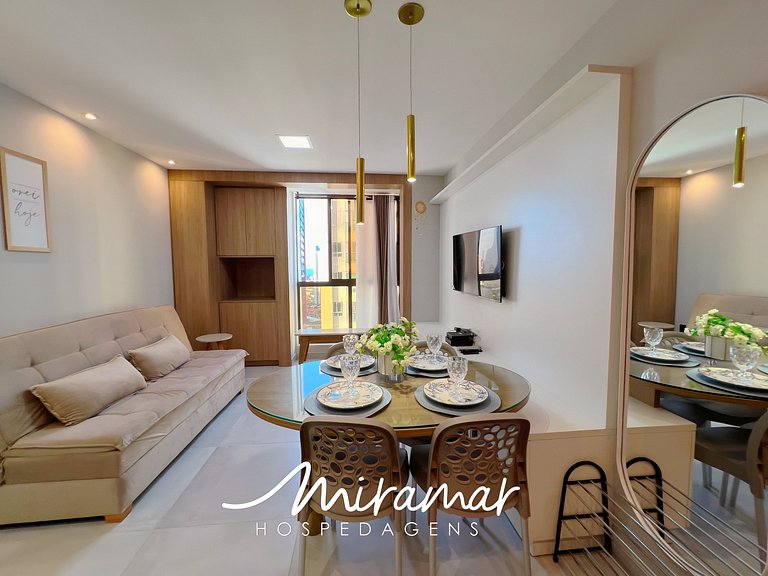 Charmoso Flat/ p/4 pessoas CO-HOUSE -Tambaú