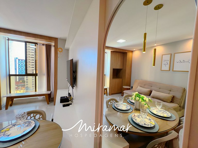 Charmoso Flat/ p/4 pessoas CO-HOUSE -Tambaú