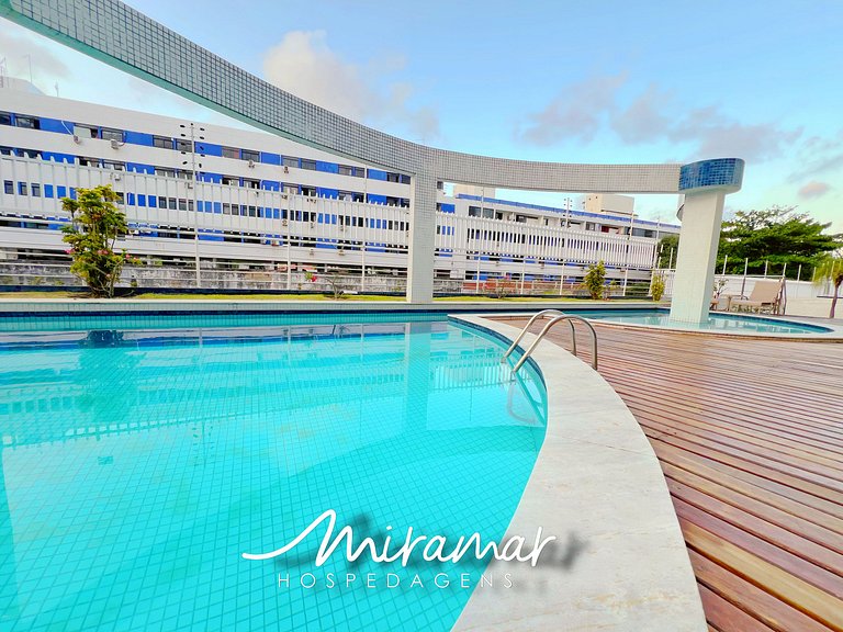 Apart. Completo c/ 2 Suítes e Terraço-Manaíra