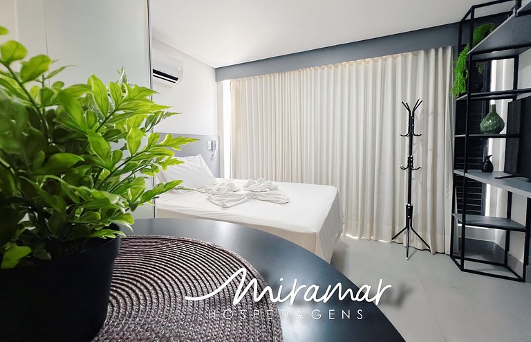 Confortável Flat no Get By Side 50m da Praia (MH)