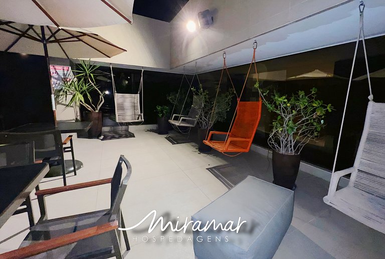 Confortável Apt com Terraço no Holandas Prime