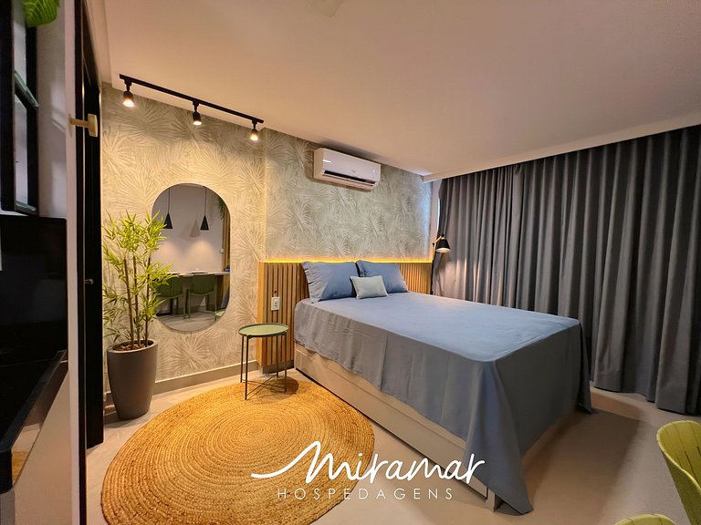 Sofisticado Flat no Way Tambaú 250m da Praia - MH