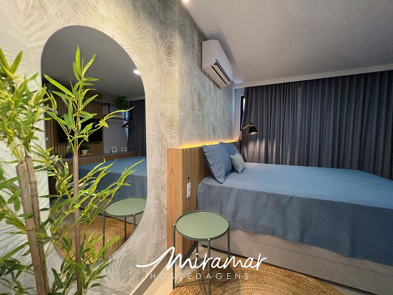 Sofisticado Flat no Way Tambaú 250m da Praia - MH