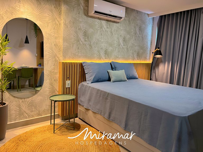 Sofisticado Flat no Way Tambaú 250m da Praia - MH