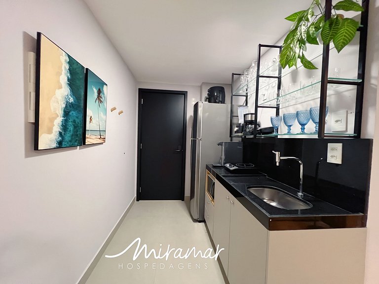 Sofisticado Flat no Way Tambaú 250m da Praia - MH