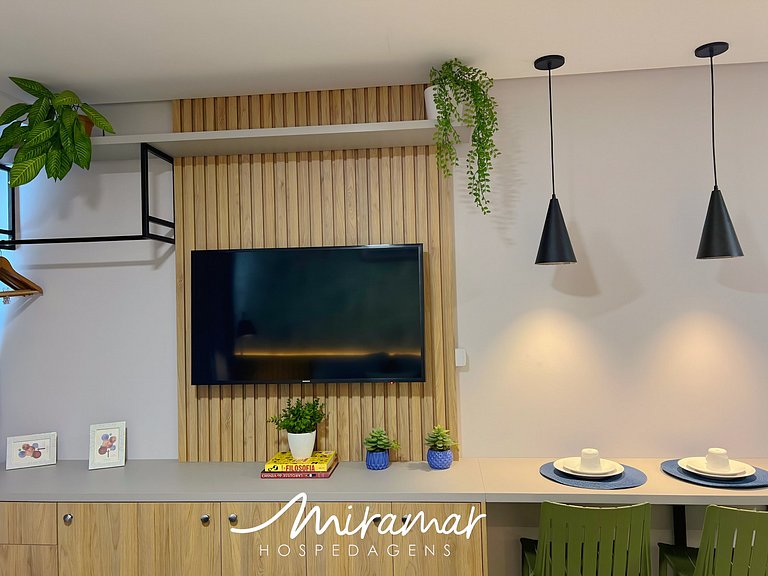 Sofisticado Flat no Way Tambaú 250m da Praia - MH