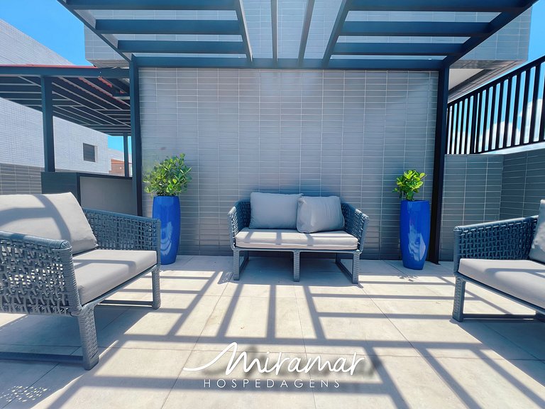 Flat com Varanda- Laguna Intermares