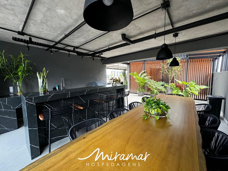 Flat Moderno para 3 pessoas em Tambaú