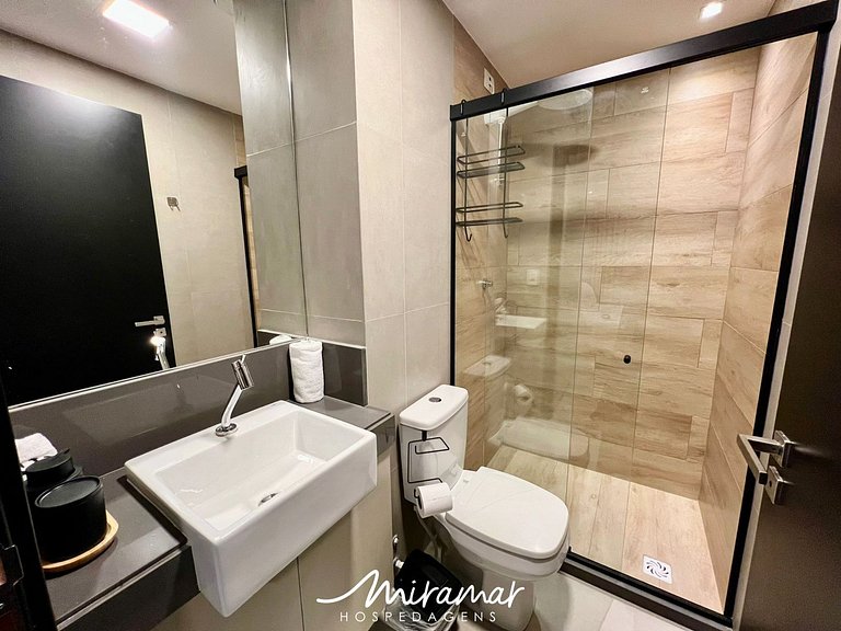 Charmoso Flat no Way Tambaú p/ 4 Pessoas - MH