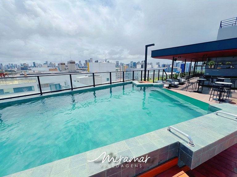 Flat confortável com clima de lar-Jardim Oceania