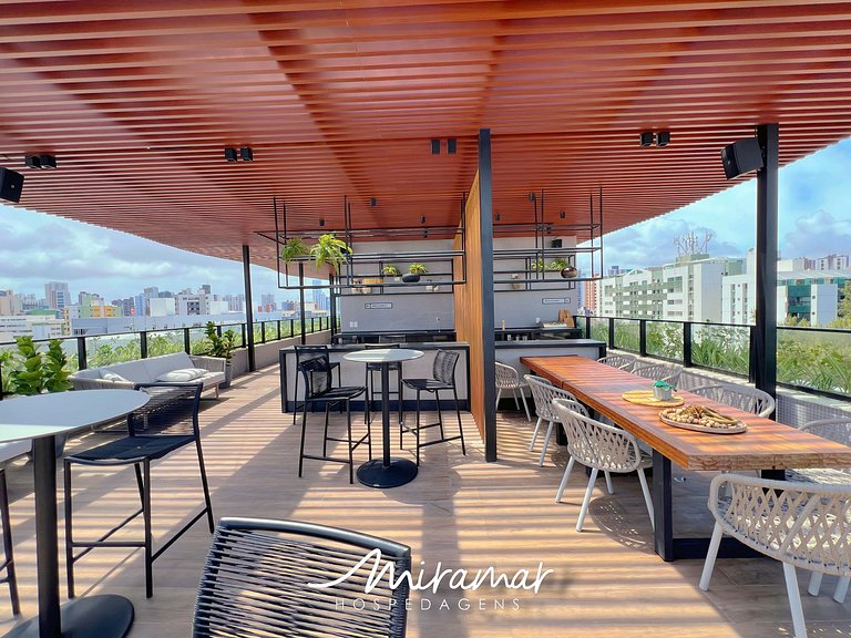 Flat confortável com clima de lar-Jardim Oceania