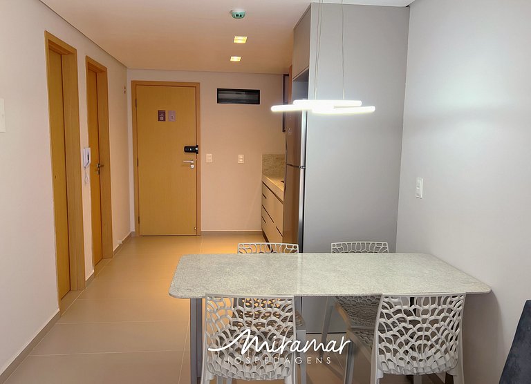Apart p/6 Pessoas varanda no Cabo Branco