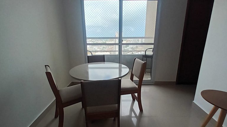 Apto com Varanda Vista Mar em Cabedelo