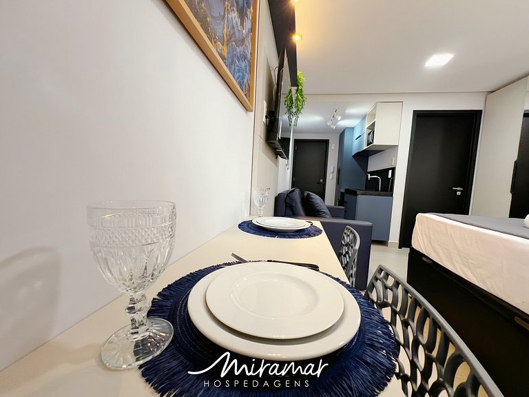 Sofisticado Flat no Way Tambaú - MH