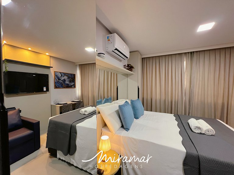 Sofisticado Flat no Way Tambaú - MH