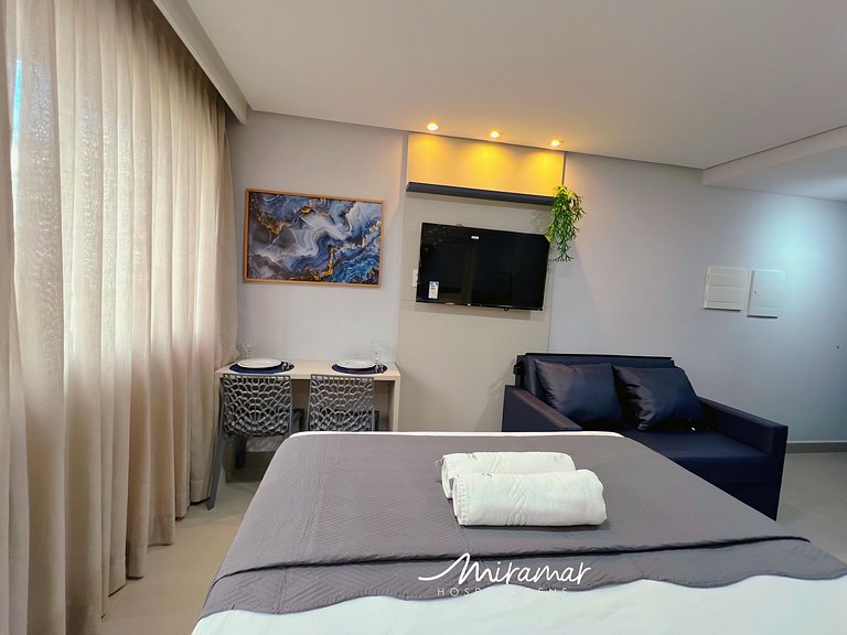 Sofisticado Flat no Way Tambaú - MH