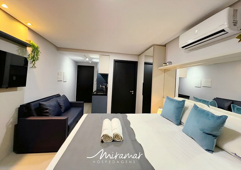 Sofisticado Flat no Way Tambaú - MH