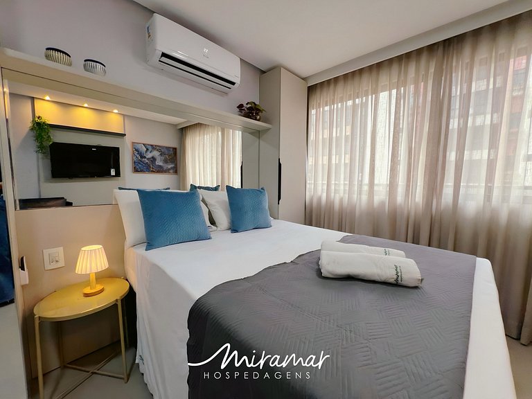 Sofisticado Flat no Way Tambaú - MH