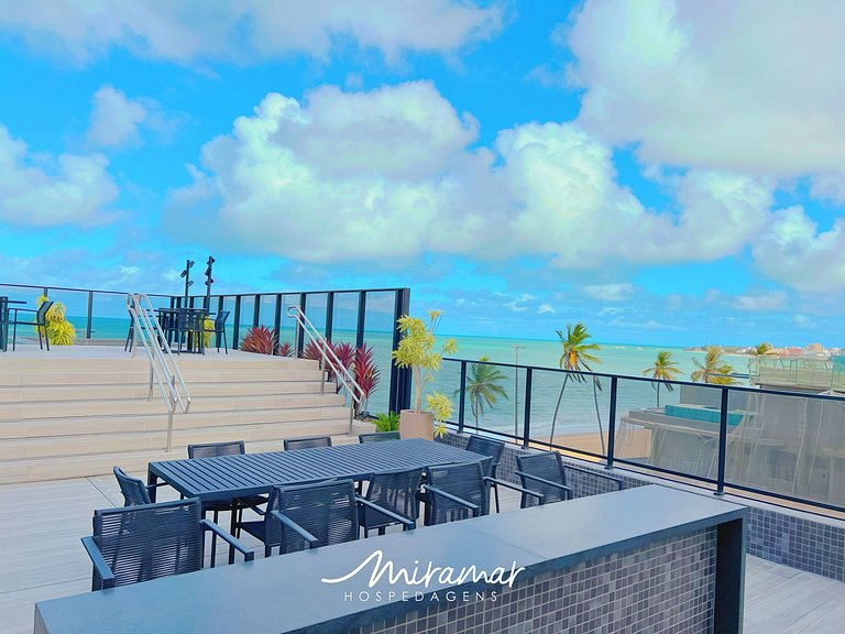 Confortável p/ 4 pessoas no Beach Haus-Miramar