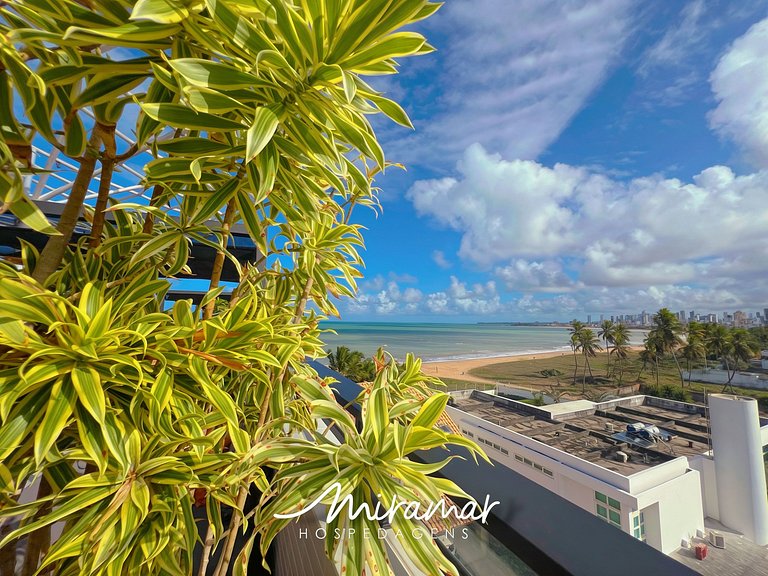 Flat Com Vista Mar no Jardim Oceania