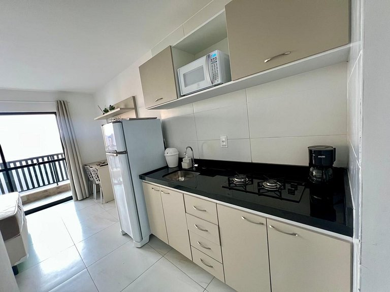 Flat com Varanda- Laguna Intermares