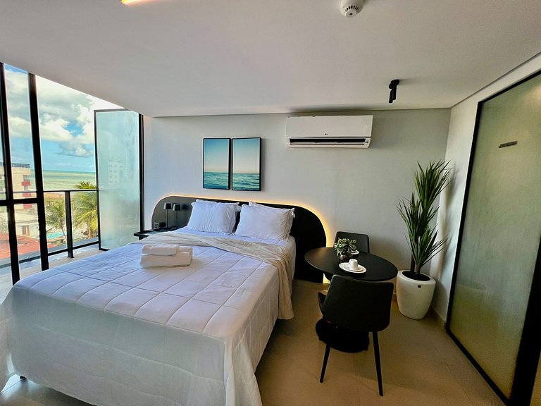 Flat Com Vista Mar no Jardim Oceania - MH