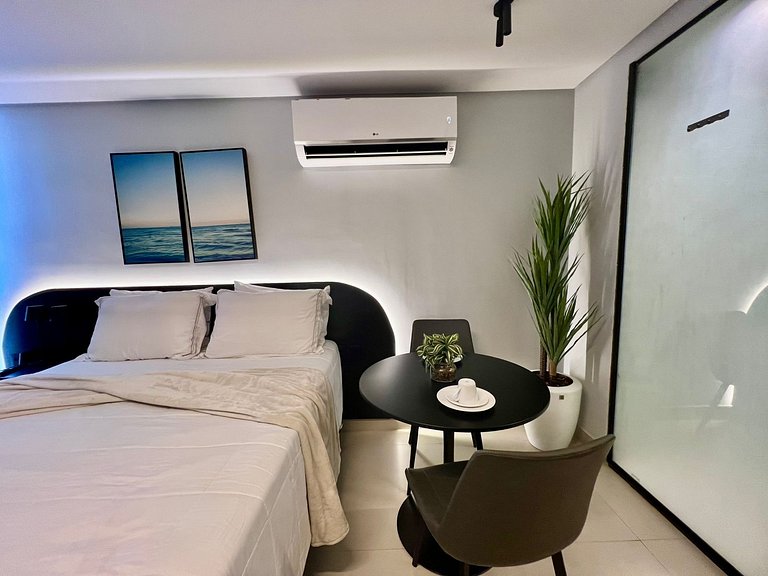 Flat Com Vista Mar no Jardim Oceania - MH