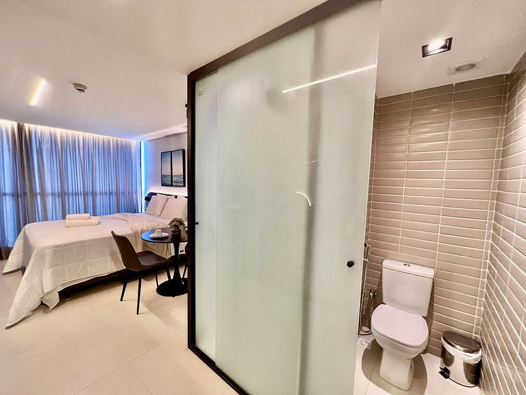 Flat Com Vista Mar no Jardim Oceania - MH