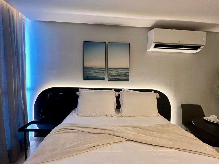 Flat Com Vista Mar no Jardim Oceania - MH