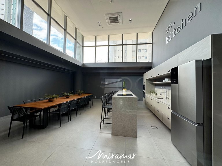 Flat Novo e Moderno em Manaíra - MH