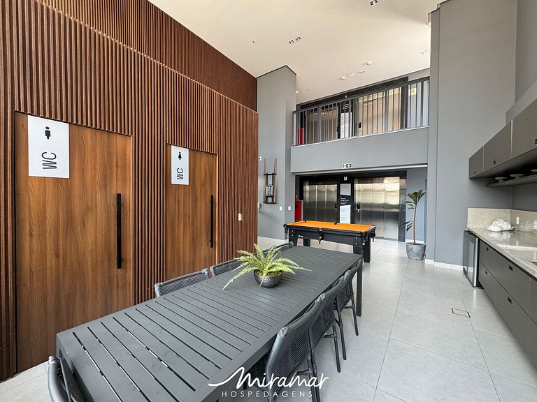 Flat Novo e Moderno em Manaíra - MH