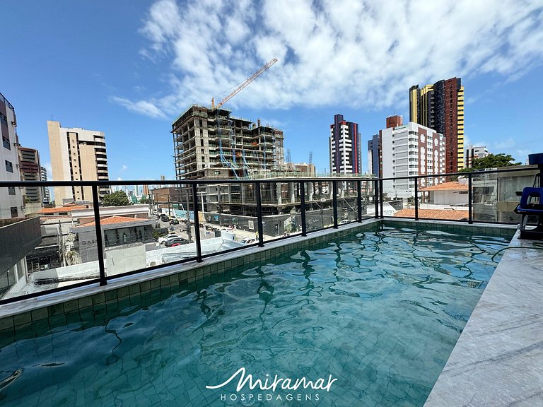 Flat p/ 2 pessoas em Manaíra-Miramar Hospedagens