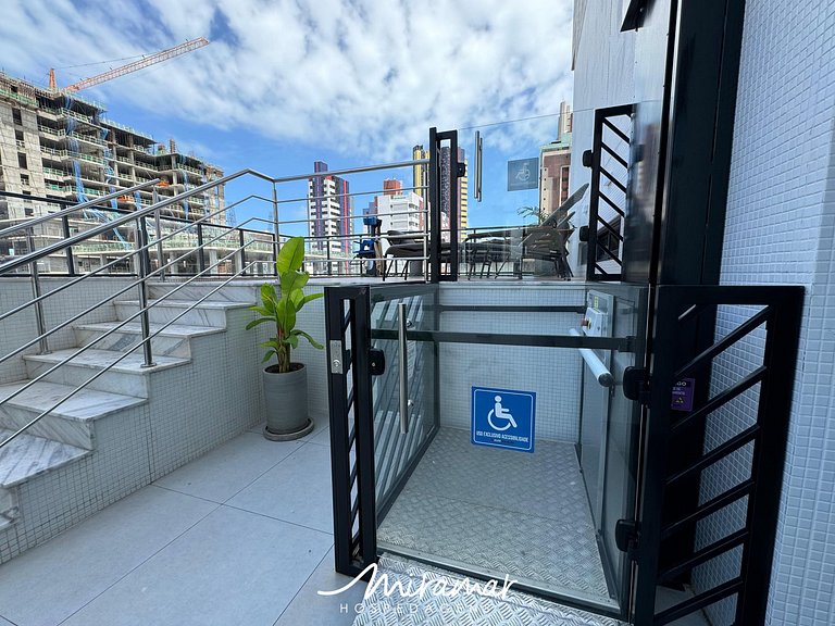 Flat Novo e Moderno em Manaíra - MH