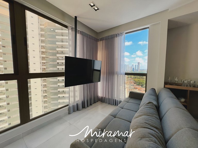Maravilhoso Flat Panorâmico no Co-House Tambaú
