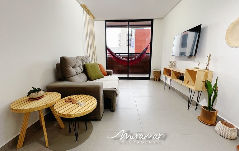 Apto c/ Varanda em Intermares-Miramar Hospedagens
