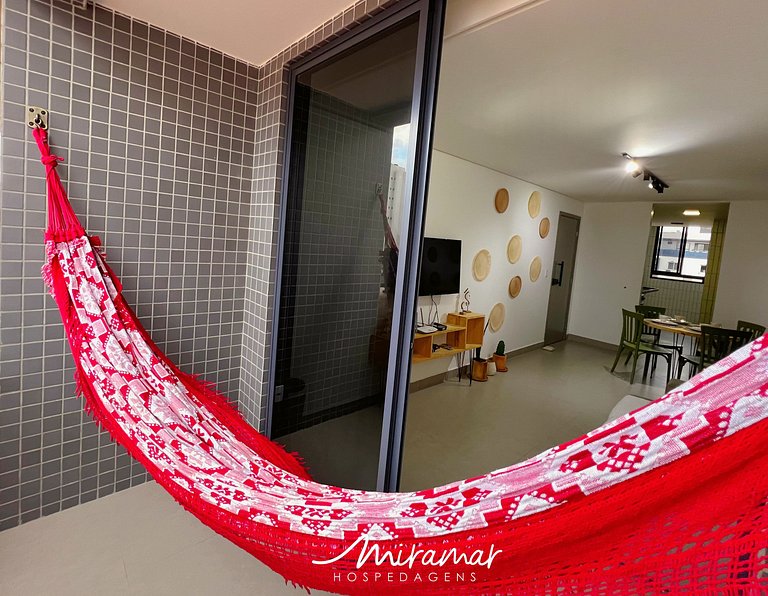 Apto c/ Varanda em Intermares-Miramar Hospedagens