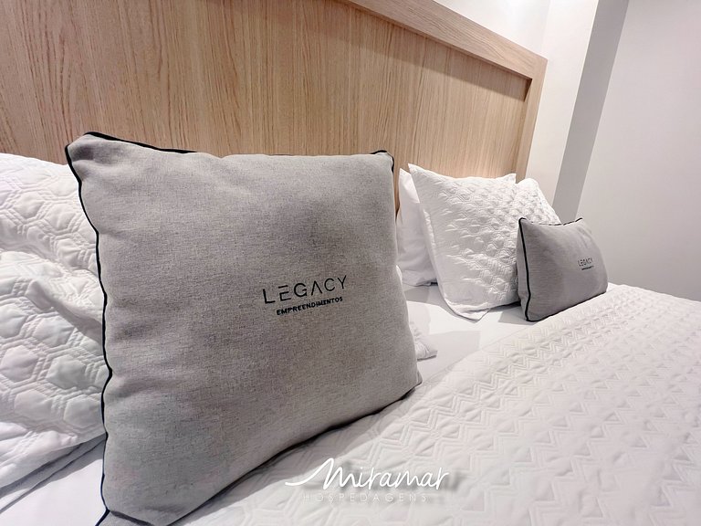 Sofisticado Flat no Legacy- Miramar Hospedagens