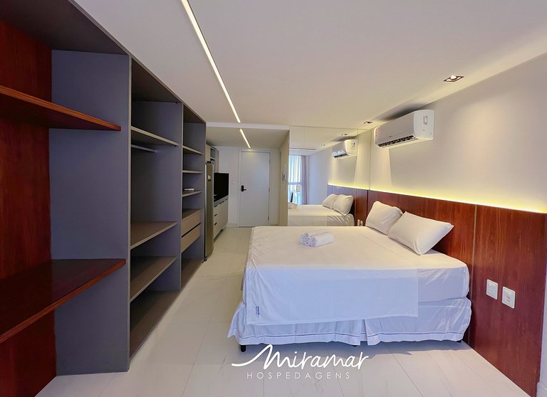 Sofisticado Flat no Unity - Miramar Hospedagens