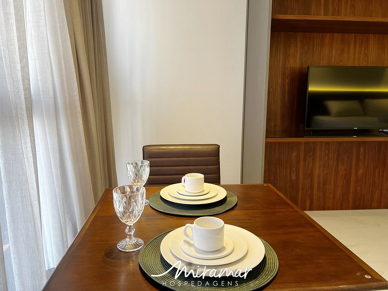 Sofisticado Flat no Unity - Miramar Hospedagens